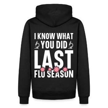 Epidemiology Scientist Epidemiologist Medicine - Men’s Premium Organic Hoodie - black - Back - Nico (187cm)