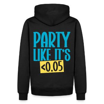 Epidemiology Scientist Epidemiologist Medicine - Men’s Premium Organic Hoodie - black - Back - Nico (187cm)