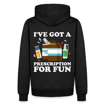 Pharmaceutical Assistant Pharmacy Technician - Men’s Premium Organic Hoodie - black - Back - Nico (187cm)