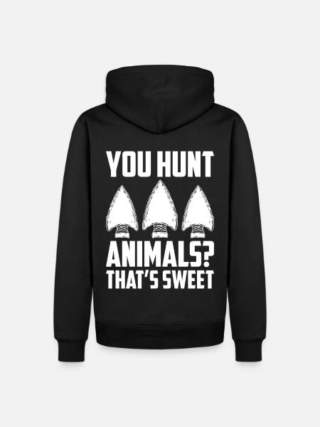 Pfeilspitzen Sammler Pfeilspitzen Sammlung - Männer Premium Bio Hoodie - Schwarz