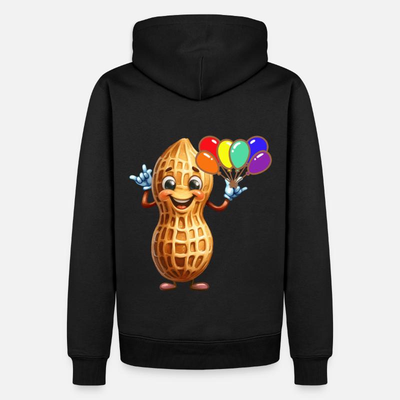 Ballons cacahuète Cadeau d’anniversaire - Sweat à capuche Premium bio Homme - noir