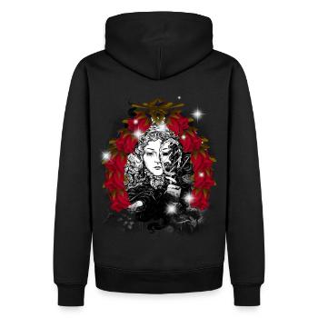 Mystique Magique Conte de fées Conte de fées Personnage Sorcière - Sweat à capuche Premium bio Homme - noir - Dos - Nico (187cm)