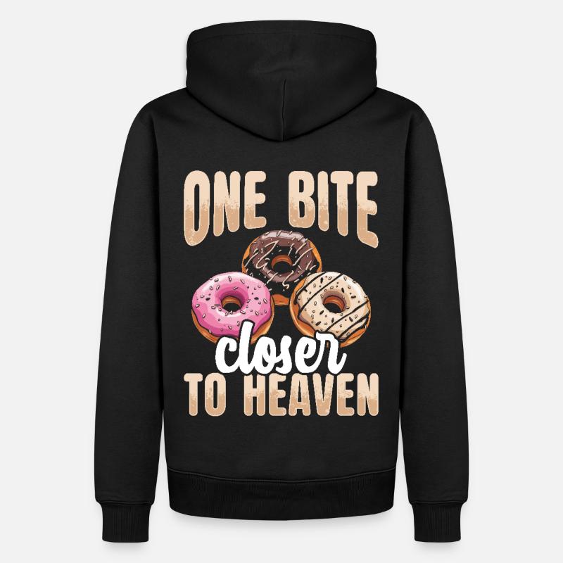 Beignets Beignets - Sweat à capuche Premium bio Homme - noir