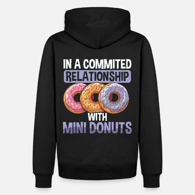 Beignets Beignets - Sweat à capuche Premium bio Homme - noir