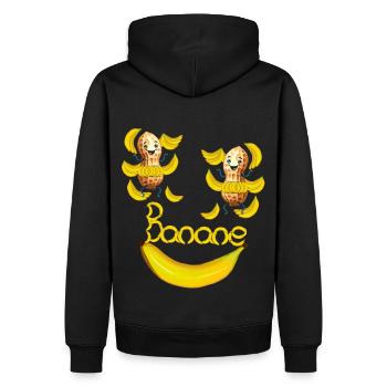 Danse Joyeuse Danse Banane Fruit Fruit Enfants - Sweat à capuche Premium bio Homme - noir - Dos - Nico (187cm)