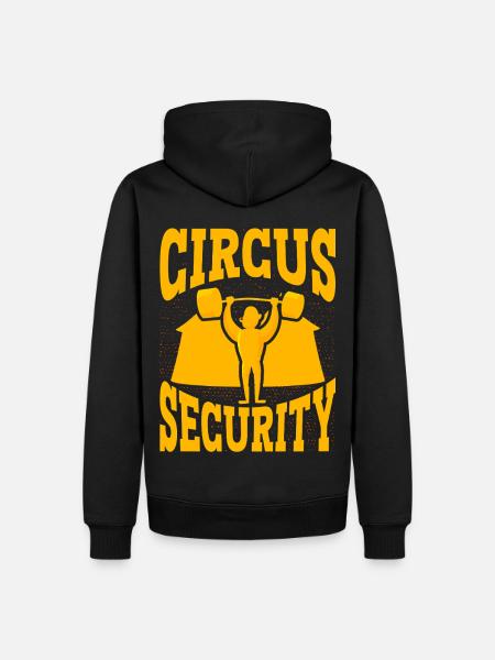 Circus Security - Men’s Premium Organic Hoodie - black
