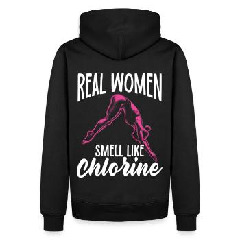 Tremplin Plongée Plongée Plongeurs - Sweat à capuche Premium bio Homme - noir - Dos - Nico (187cm)