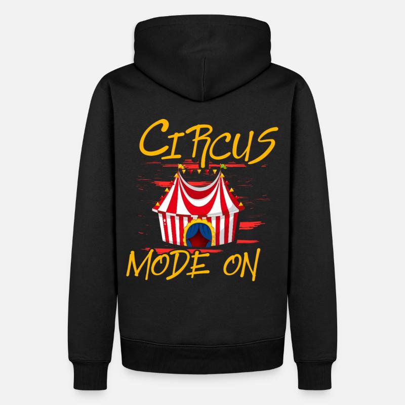 Mode cirque activé - Sweat à capuche Premium bio Homme - noir