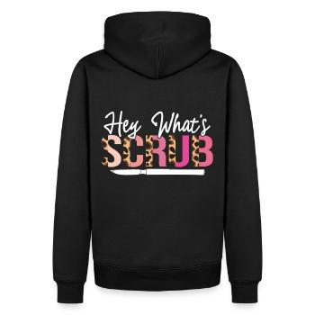 Chirurgischer Techniker Chirurgischer Technologe - Männer Premium Bio Hoodie - Schwarz - Hinten - Nico (187cm)