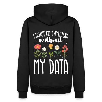 Schulpsychologe Schulpsychologie - Männer Premium Bio Hoodie - Schwarz - Hinten - Nico (187cm)