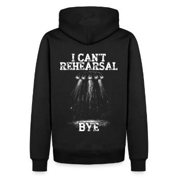 Lichttechniker Beleuchtungstechniker Lichttechnik - Männer Premium Bio Hoodie - Schwarz - Hinten - Nico (187cm)