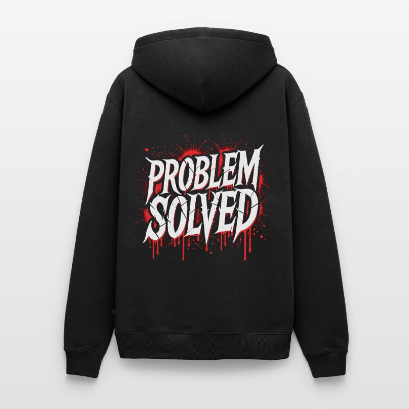 Problem Gelöst - Problem Solved Men’s Premium Organic Hoodie