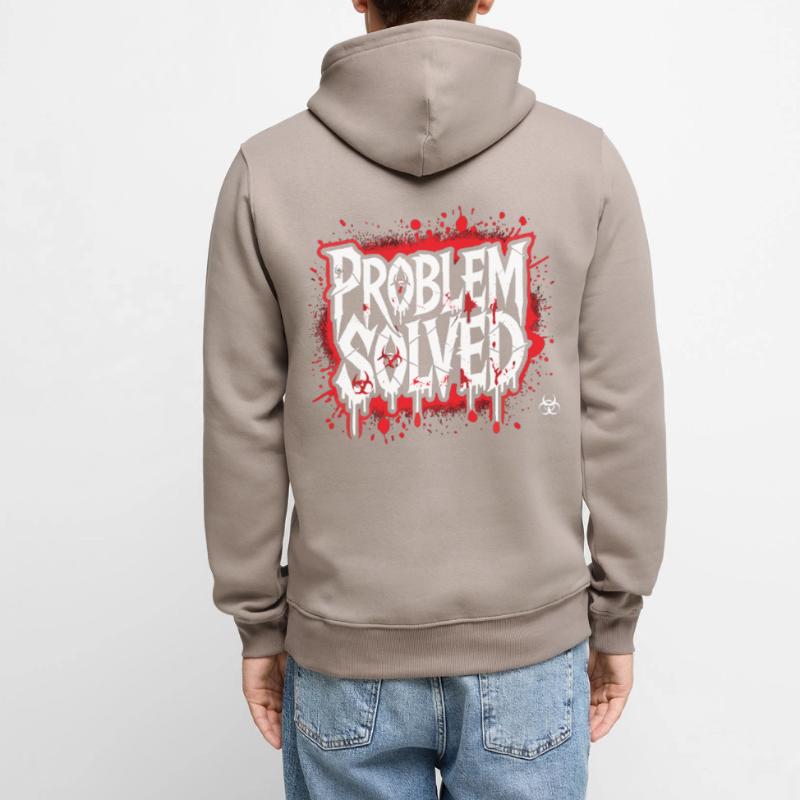 Shocking Solution - Problem Solved Men’s Premium Organic Hoodie