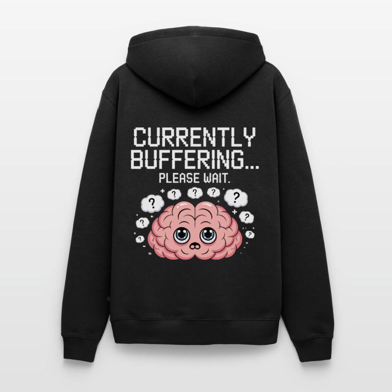 Brain Still Loading - Please Wait - Brain Lapses Men’s Premium Organic Hoodie