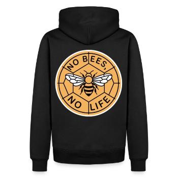 Chemise Save the Bees Statement - Sweat à capuche Premium bio Homme - noir - Dos - Nico (187cm)
