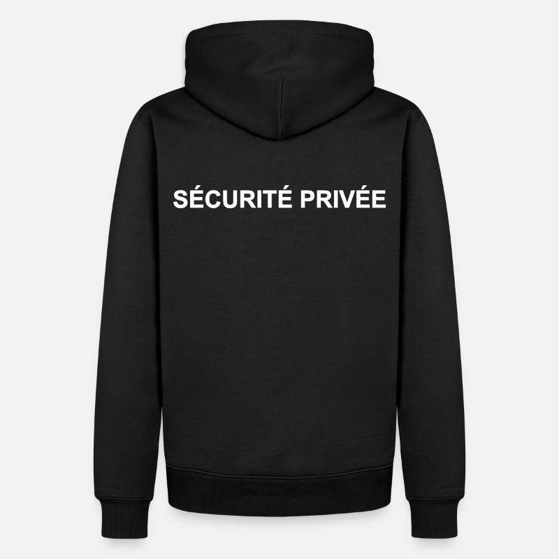 Private Security and Personalized Guarding - Men’s Premium Organic Hoodie - black