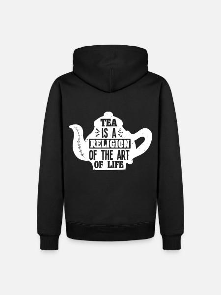 Tea Religion - Men’s Premium Organic Hoodie - black