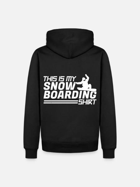 Snowboarding Snowboarder Snowboarden Snowboard - Men’s Premium Organic Hoodie - black
