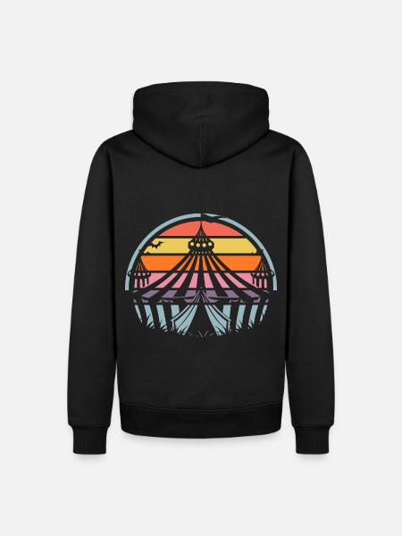 Circus - Men’s Premium Organic Hoodie - black