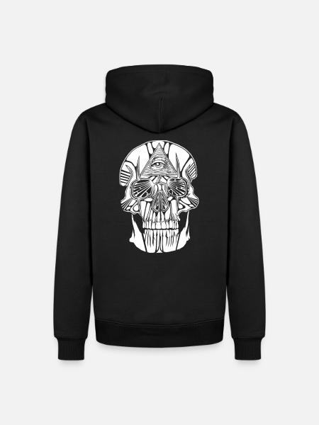 Masonic Innard - Men’s Premium Organic Hoodie - black