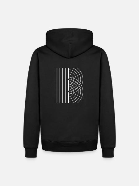 Quantenphysik und Physiker Geschenk für Diplom - Männer Premium Bio Hoodie - Schwarz