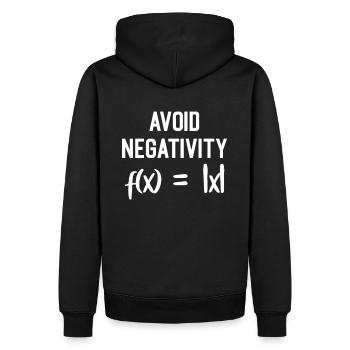 funny math teacher mathematician gift - Men’s Premium Organic Hoodie - black - Back - Nico (187cm)
