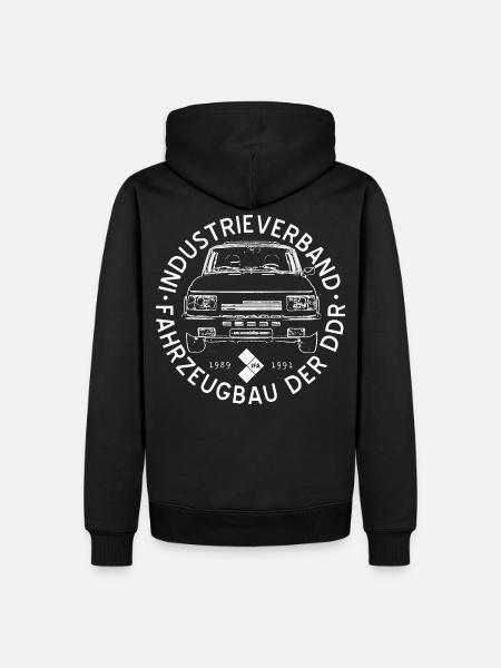 IFA mobile DDR - Wartburg 1.3 - Männer Premium Bio Hoodie - Schwarz