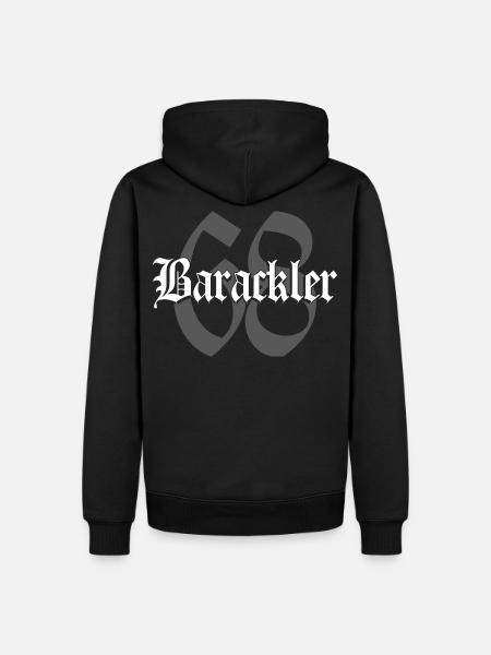 Barackler 68 - Männer Premium Bio Hoodie - Schwarz