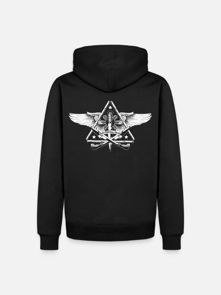 Eskrima Kali Arnis FMA - Men’s Premium Organic Hoodie - black