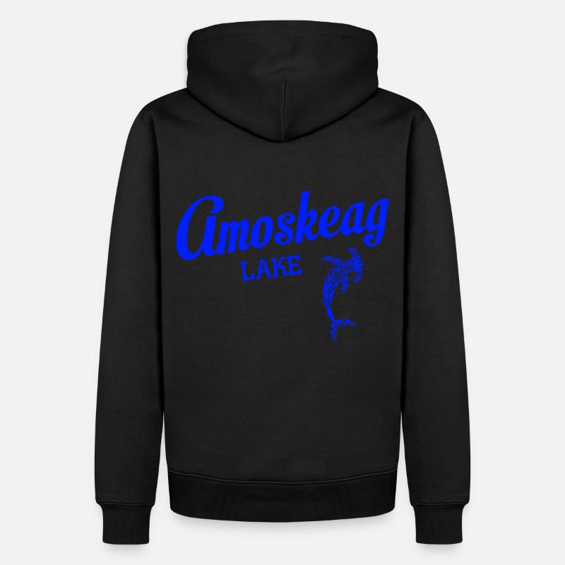 Lac Amoskeag - Sweat à capuche Premium bio Homme - undefined