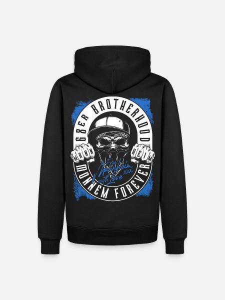 Mannheim Broderskab - Herre Premium økologisk hoodie - sort