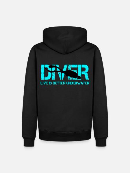 Scuba diving - Men’s Premium Organic Hoodie - black