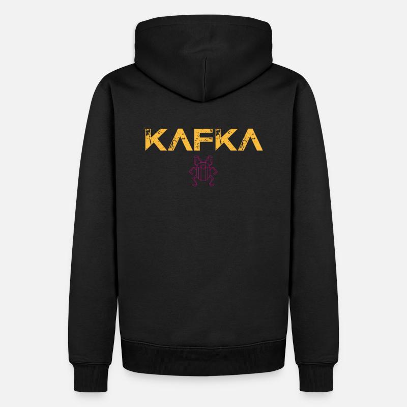 Kafka - La métamorphose - Sweat à capuche Premium bio Homme - noir