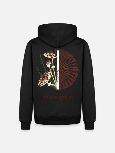Kurpiowska Cutout Drops - KANS - Men’s Premium Organic Hoodie - 