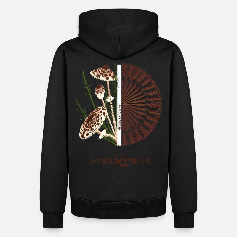 Kurpiowska Cutout Drops - KANS - Männer Premium Bio Hoodie - undefined