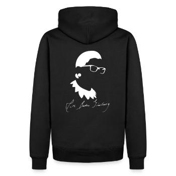 Ruth Bader Ginsburg RBG Court Judge LGBT I dissent - Männer Premium Bio Hoodie - Schwarz - Hinten - Nico (187cm)
