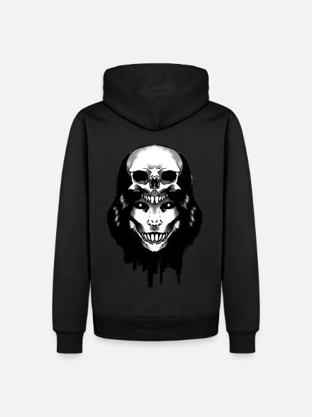 Skinwalker - Sweat à capuche Premium bio Homme - noir