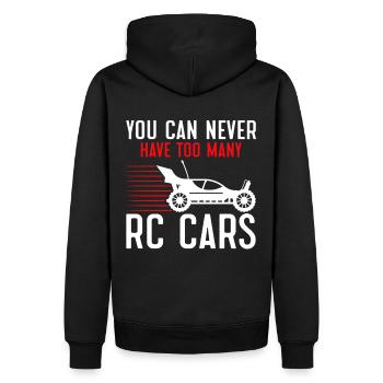Vous n’avez jamais assez de voitures RC - Sweat à capuche Premium bio Homme - noir - Dos - Nico (187cm)