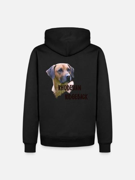 Rhodesian Ridgeback - Men’s Premium Organic Hoodie - black