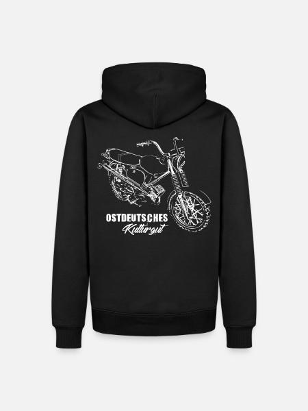 Simson S51 - Ostdeutsches Kulturgut ! - Männer Premium Bio Hoodie - Schwarz