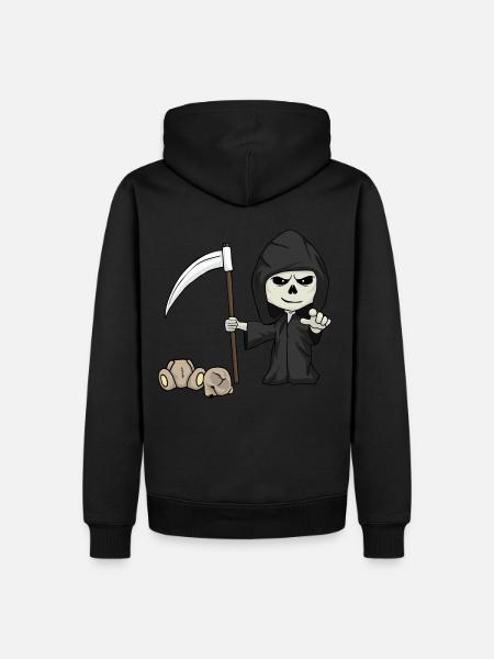 Small mower - Men’s Premium Organic Hoodie - black