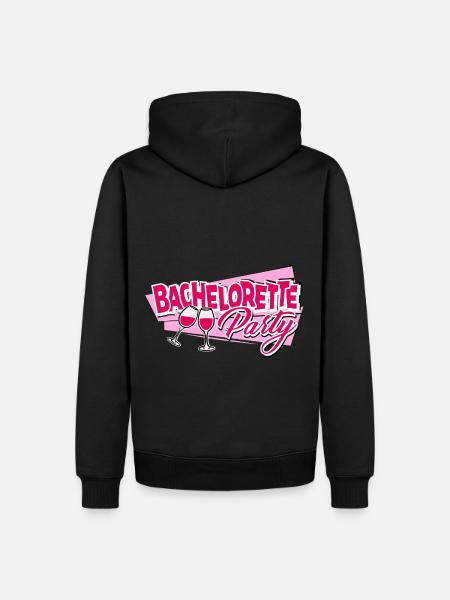 Bachelorette party - Men’s Premium Organic Hoodie - black