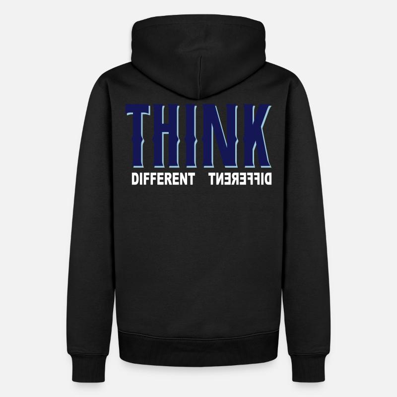 Denken Sie anders - Männer Premium Bio Hoodie - undefined