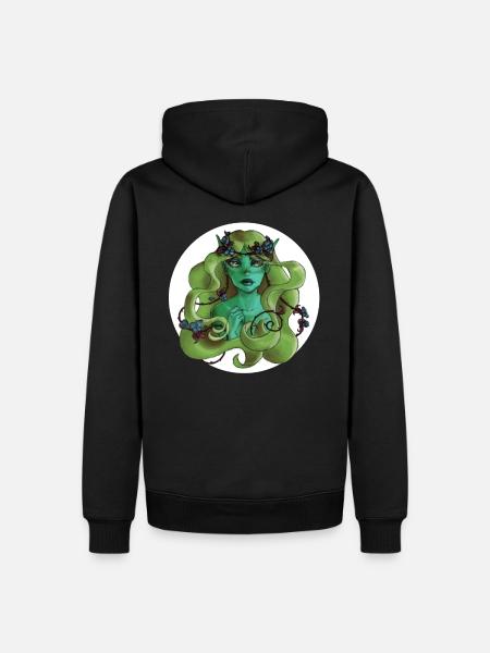 Nymph - Men’s Premium Organic Hoodie - black