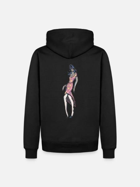 Modedesigner - Männer Premium Bio Hoodie - Schwarz