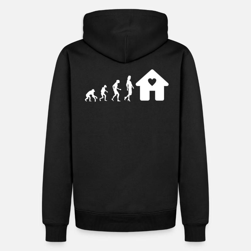 Cadeau constructeur - Sweat à capuche Premium bio Homme - noir