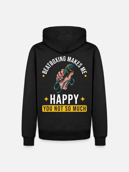 Beatbox Beatboxer Beatboxing - Men’s Premium Organic Hoodie - black