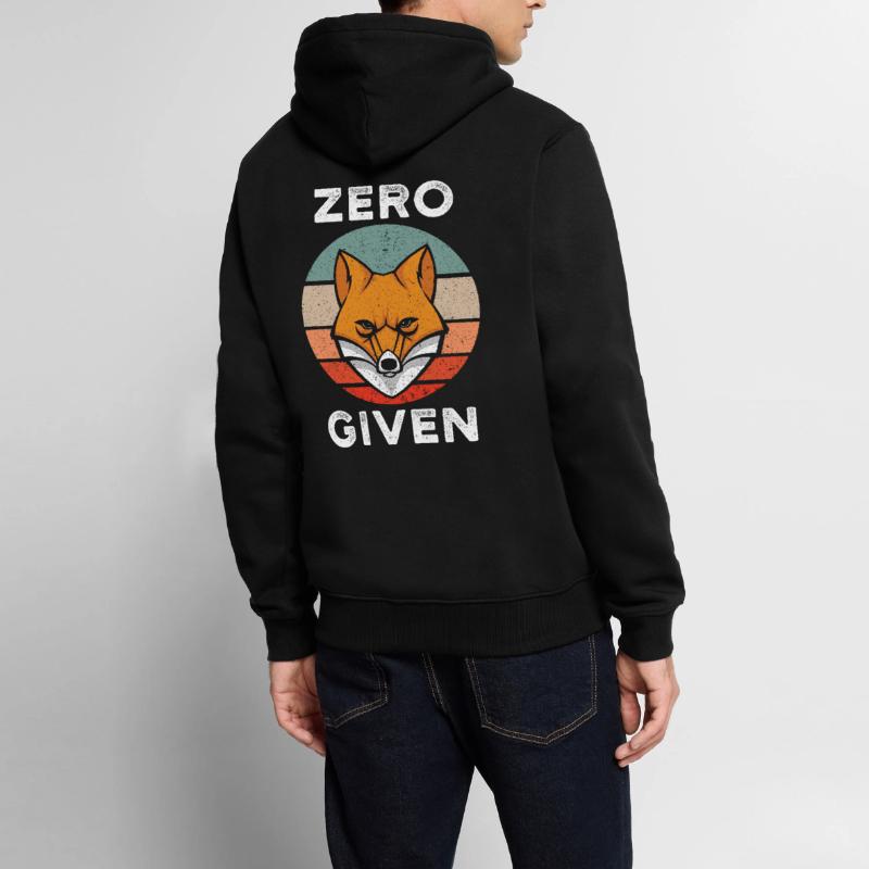 Zero Fox Given Sweat à capuche Premium bio Homme
