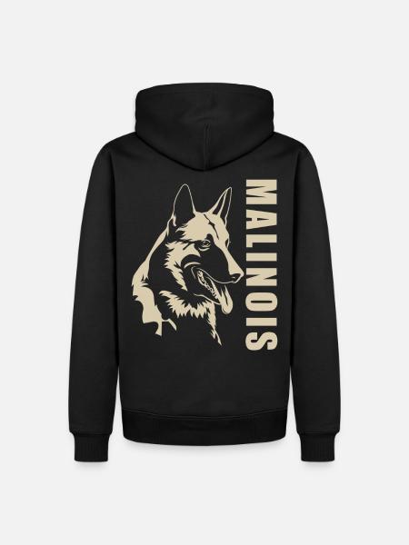 Malinois - Men’s Premium Organic Hoodie - black