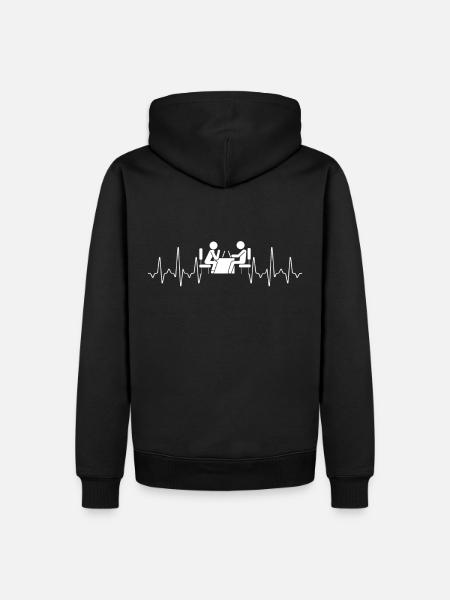 Therapist Gift - Men’s Premium Organic Hoodie - black